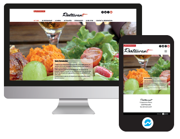 Création site restaurant responsive